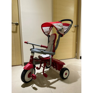 RADIO FLYER 小紅蜂四合一折疊三輪推車（二手）
