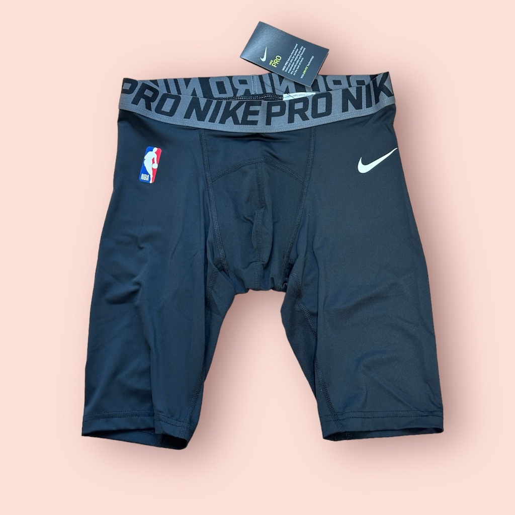 Nike NBA GI 球員版 實戰等級 黑色緊身束褲 緊身褲 短褲 束褲 籃球褲