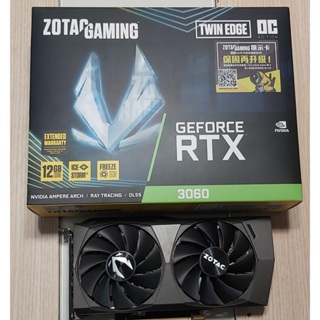 索泰ZOTAC RTX3060 Twin Edge 12G OC顯示卡/顯卡