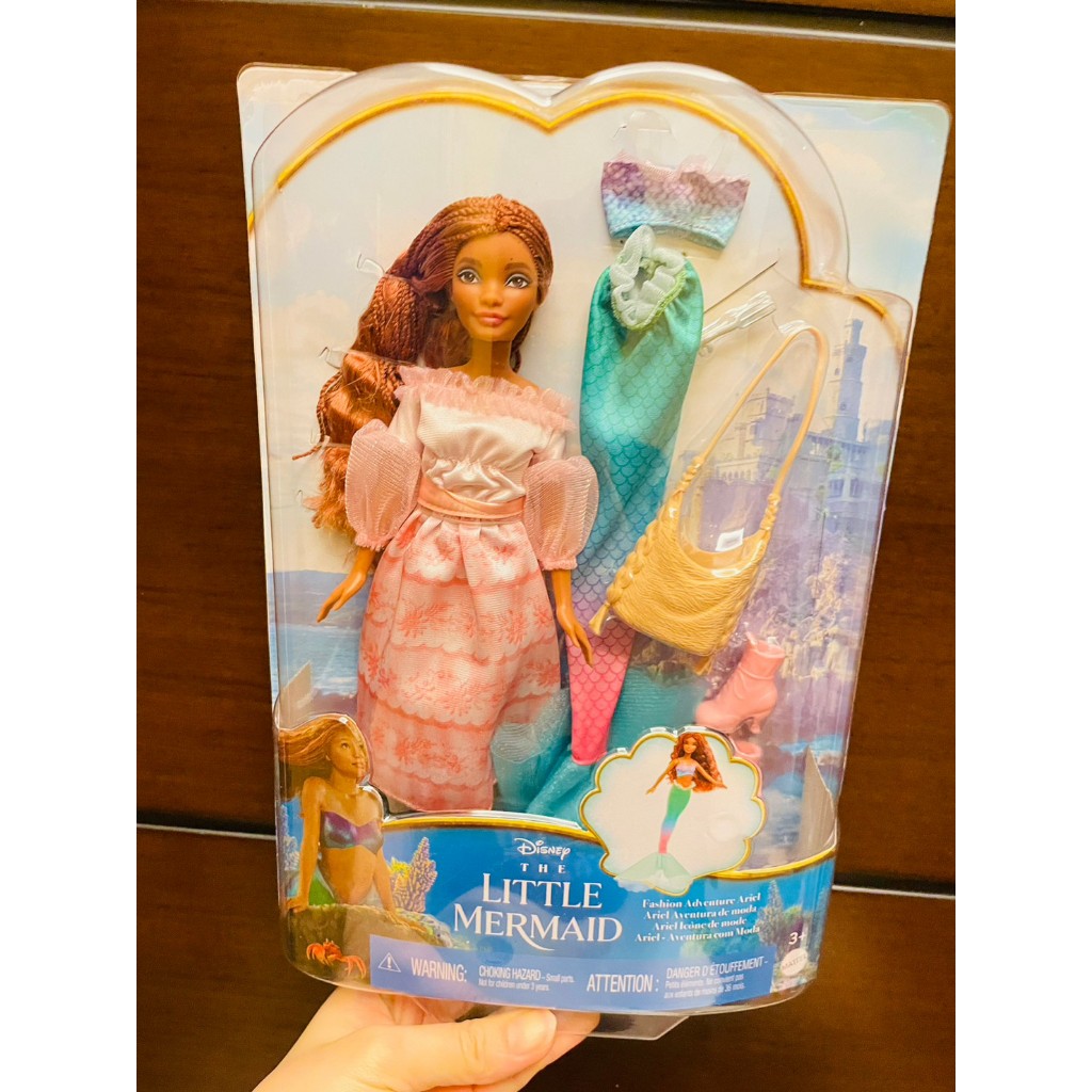 ❤️正版❤️美國迪士尼 Ariel 愛麗兒 mermaid小美人魚 公主 真人版 電影版 娃娃 玩具 可變裝