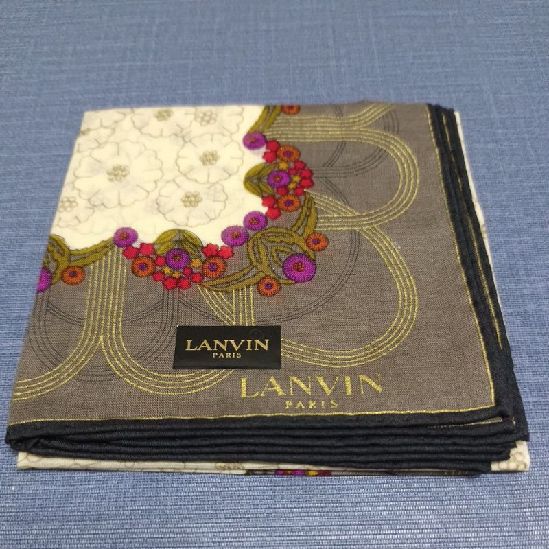 LANVIN 日本手帕9