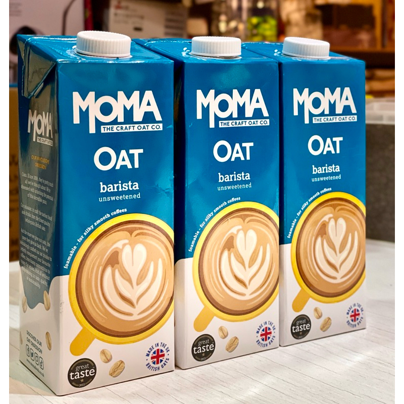 【拾穗咖啡】MOMA咖啡師 燕麥奶 1000ml 純素 無加糖 星巴克指定 現貨 快速出貨