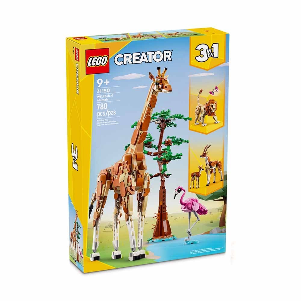 【台中宏富玩具】樂高積木 Creator系列  LEGO  31150 野生動物園動物