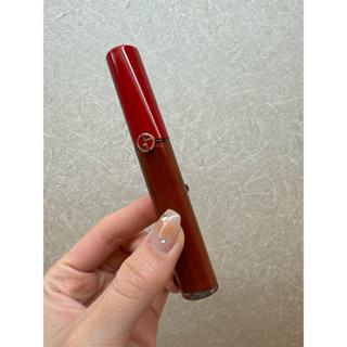 二手GA Giorgio Armani 奢華絲絨訂製唇萃 216夕陽磚橘