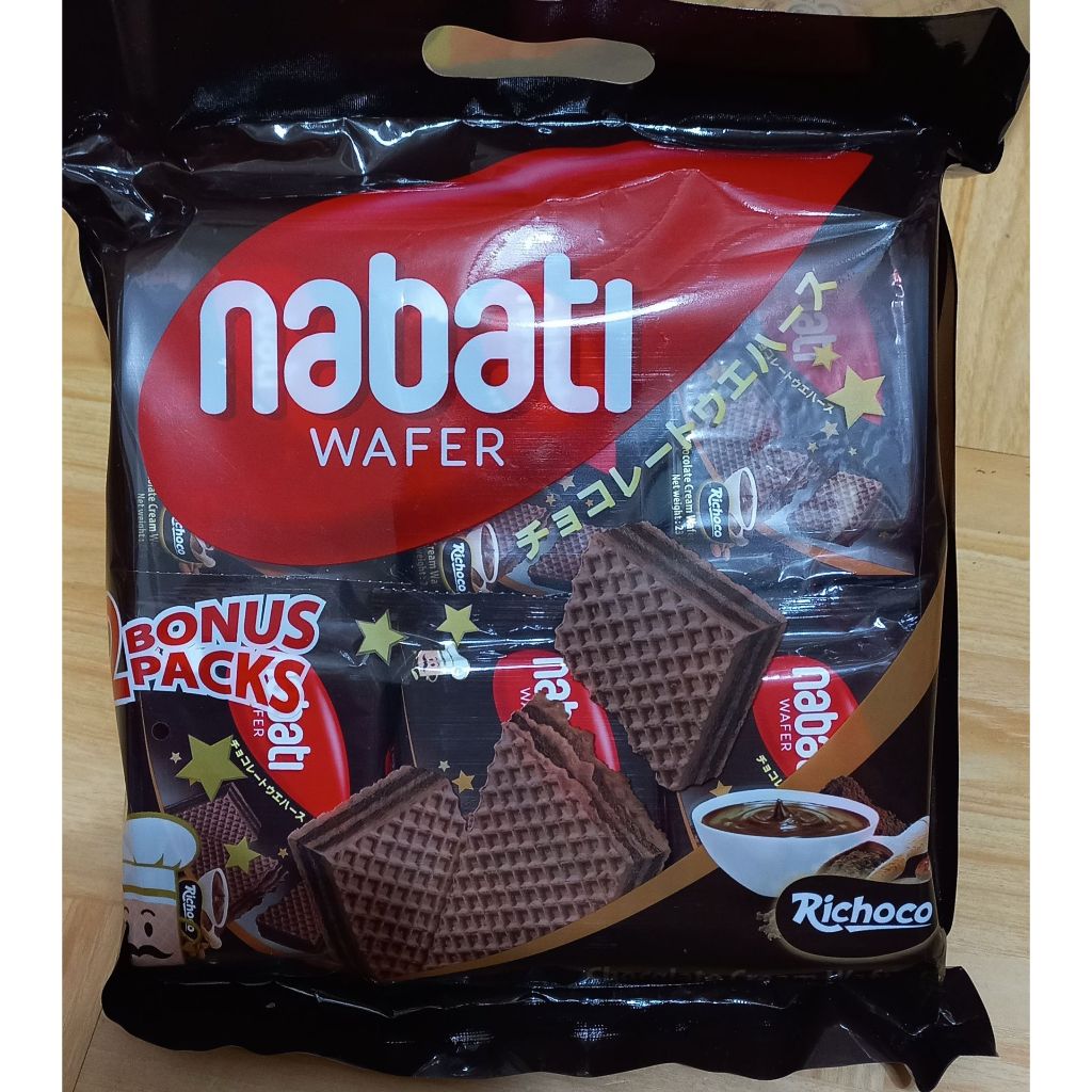 便宜賣 &lt;&lt;即期商品&gt;&gt; 麗巧克 NABATI 朱古力 巧克力 威化餅 威化酥 奶素 414g