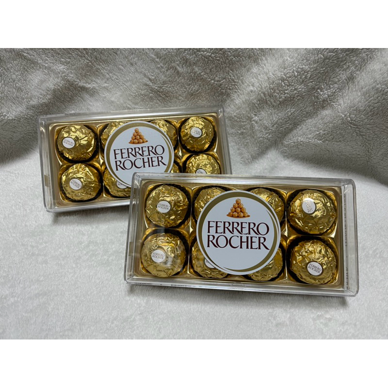 費列羅 FERRERO ROCHER 金莎 長方型 8粒精緻禮盒 巧克力