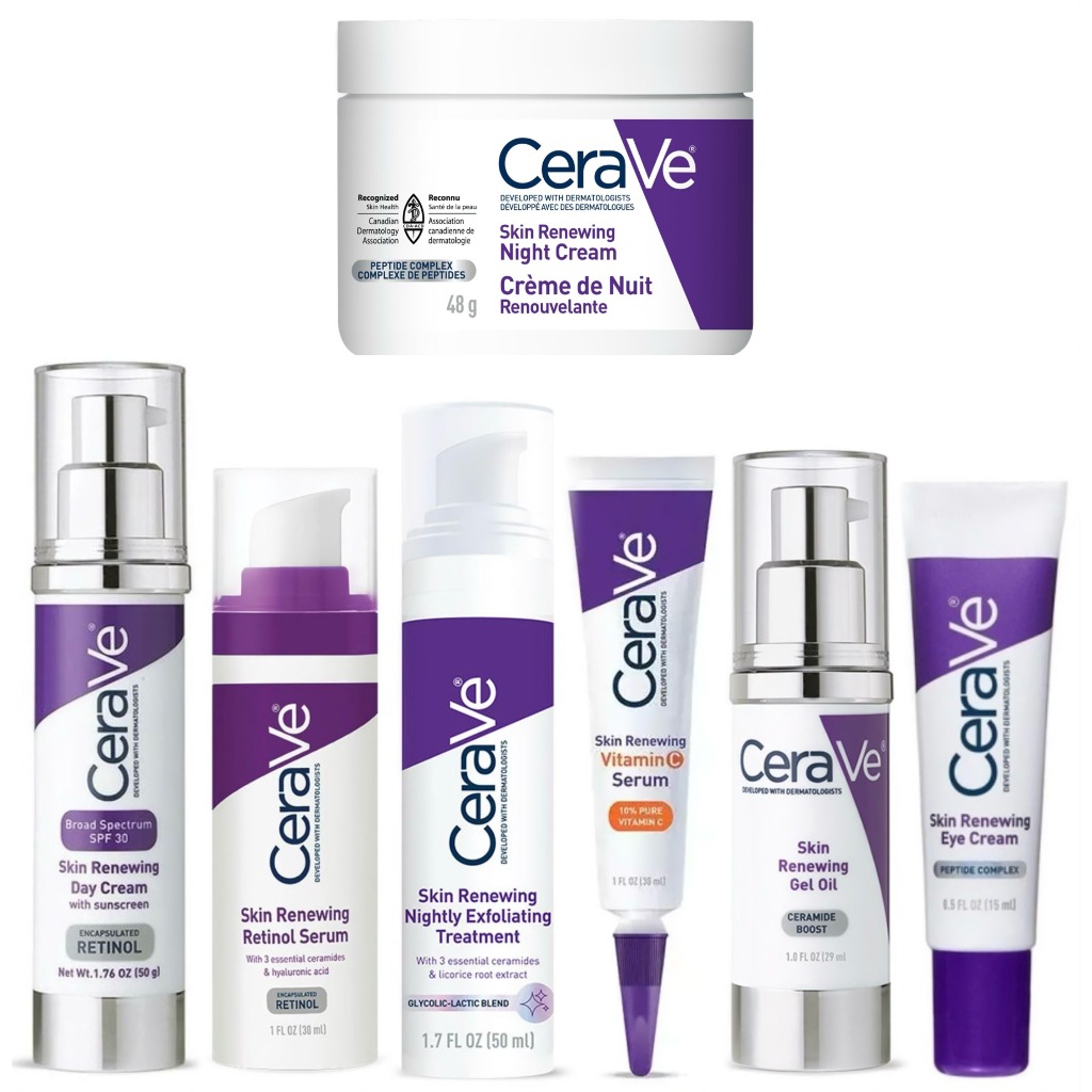 現貨 Cerave Skin Renewing Retinol 日霜 凝膠油 去角質 晚霜 淡斑精華 維他命 眼霜 A醇