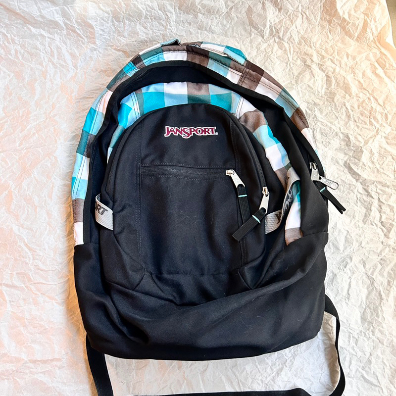 美國 Jansport 背包 大容量 倫敦限定格紋 後背包 筆電包 書包 雙肩背包 電腦包 防水 旅行 雙肩包 校園背包