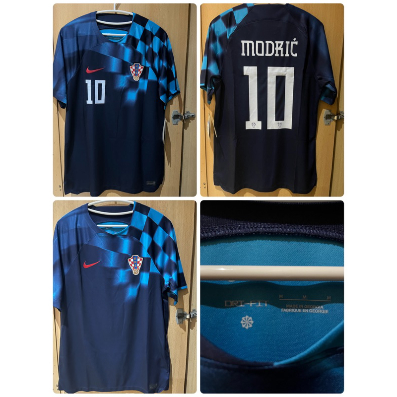 卡達世界盃-克羅埃西亞客場球迷版球衣魔笛MORIC