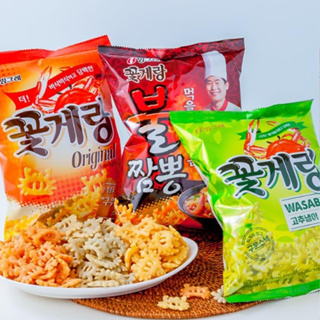 Binggrae 韓國螃蟹餅乾 70g 三種口味 原味 | 芥末 | 火辣炒碼 韓國零食 韓國餅乾 韓國伴手禮