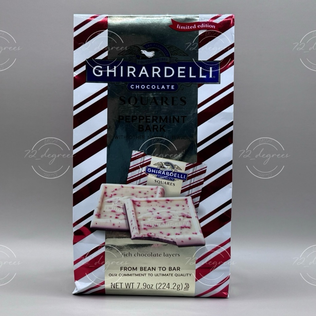 ✨新鮮到貨! 美國 鷹牌 GHIRARDELLI 薄荷巧克力 黑巧克力 海鹽 焦糖 情人節限定 烤布蕾 熔岩 覆盆子