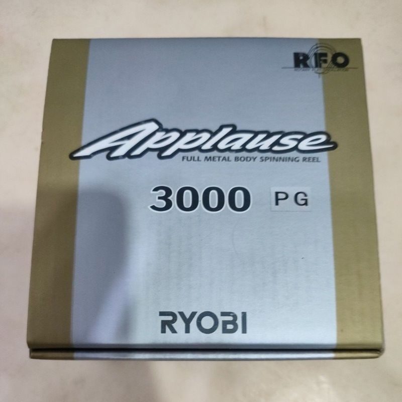 RYOBI紡車式捲線器APPLAUSE PG雙線杯3000-8000型(崁入式手把)