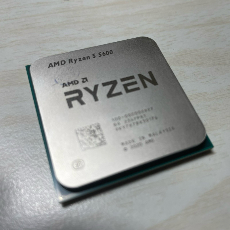 AMD RYZEN 5 5600 散片 鋭龍 cpu 處理器 不是 5600x