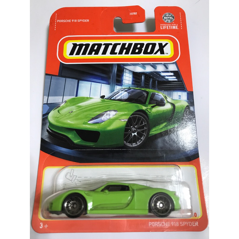 MATCHBOX 火柴盒 PORSCHE 918 SPYDER 保時捷 跑車