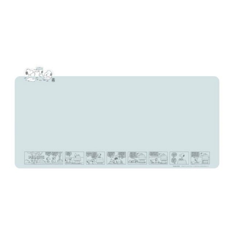 日本正版 Snoopy 史努比 長型滑鼠墊 43x80cm  軟式滑鼠墊 書桌墊板 止滑桌墊 軟桌墊 桌墊辦公 化妝桌墊
