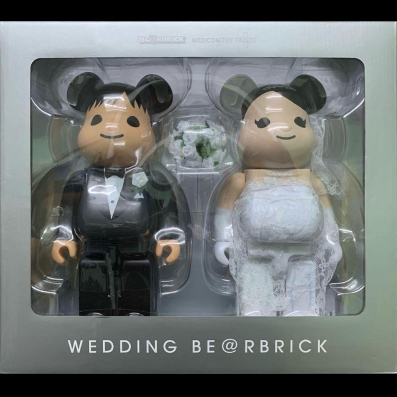 全新真品 結婚 PLUS 開幕紀念商品 be@rbrick 400% medicom toy bearbrick 一代