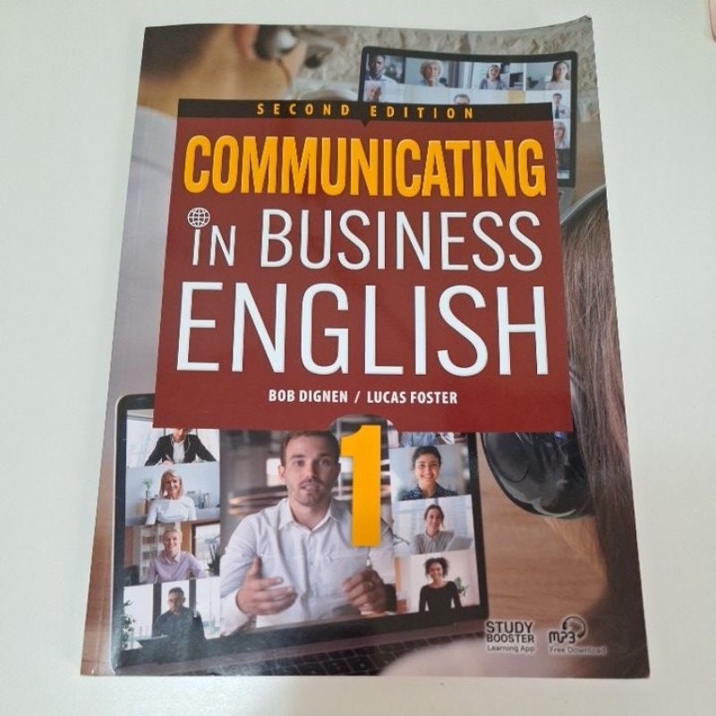 COMMUNICATING IN BUSINESS ENGLISH 二手 九成新 僅翻閱過 中國科大可面交