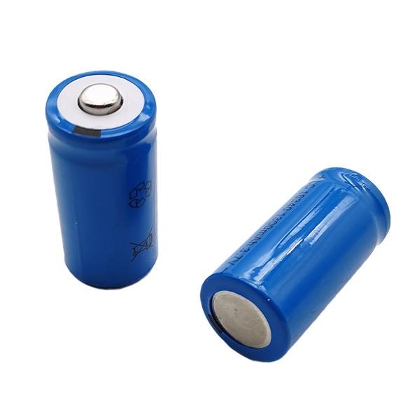 【買買】3.7V鋰電池 LC16340 CR123A 1300mAh 可充電 雷射 瞄具 手電筒