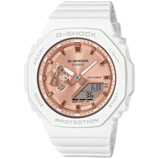 CASIO 卡西歐 G-SHOCK ITZY Lia 配戴款 粉紅金八角農家橡樹手錶 女錶 GMA-S2100MD-7A