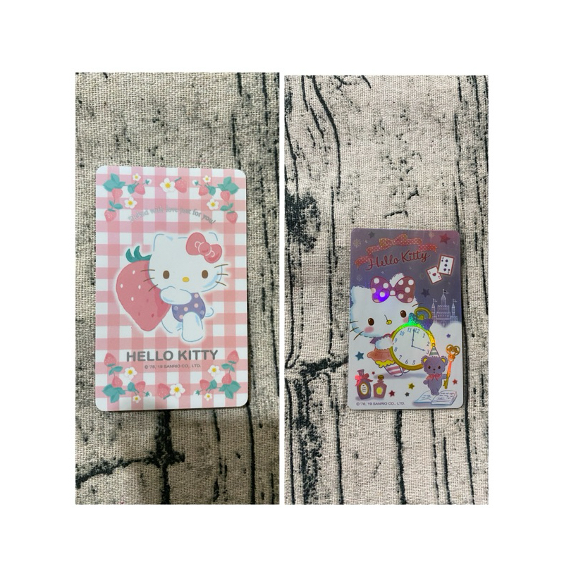 Hello Kitty草莓精靈/魔法悠遊卡裸卡