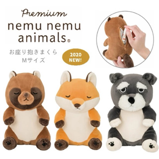 日本帶回 LIV HEART 動物玩偶S 浣熊 小包 化妝包