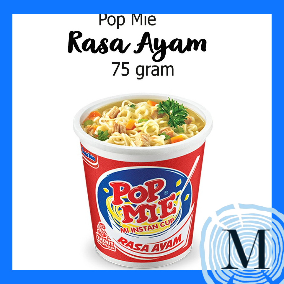 印尼 POP MIE CUP RASA AYAM 風味杯麵 POPMIE MIE INSTAN MKFD05 #2