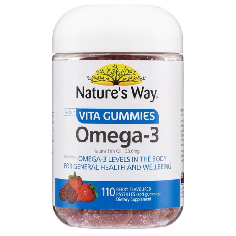 Yoli尤里🇦🇺澳洲代購Nature’s Way Omega-3軟糖（莓果口味）