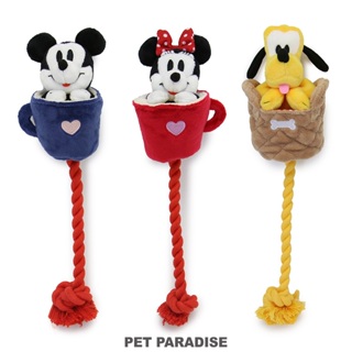 【PET PARADISE】寵物嗅聞藏食繩結玩具(米奇/米妮/布魯托)｜DISNEY 2023新款 狗狗繩結玩具