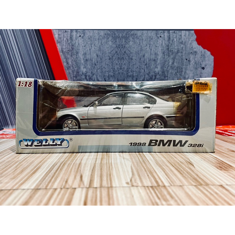 特價 未拆封絕版美品 BMW E46 328i 330i 318i 1:18金屬模型車 寶馬 M3 Welly 汽車收藏