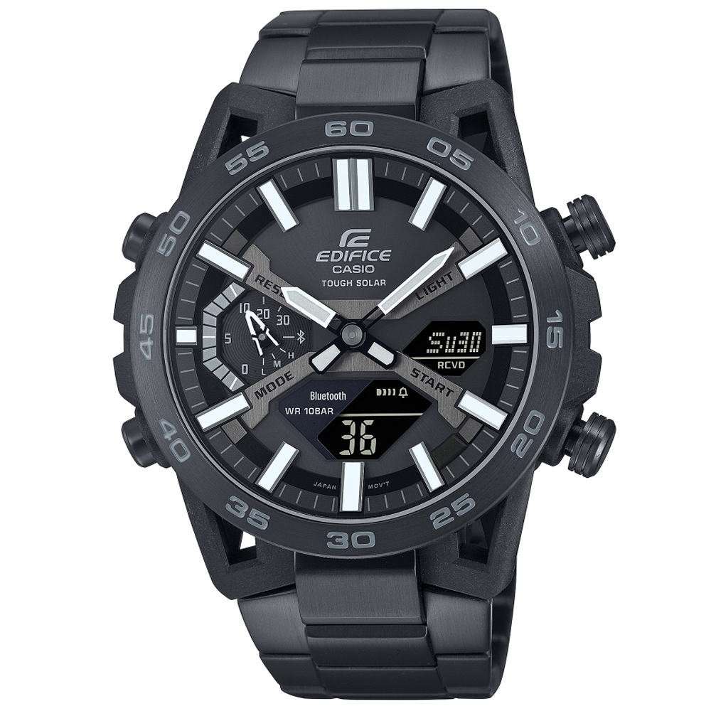 【聊聊甜甜價】CASIO EDIFICE 太陽能x藍牙 賽車計時腕錶 ECB-2000DC-1B