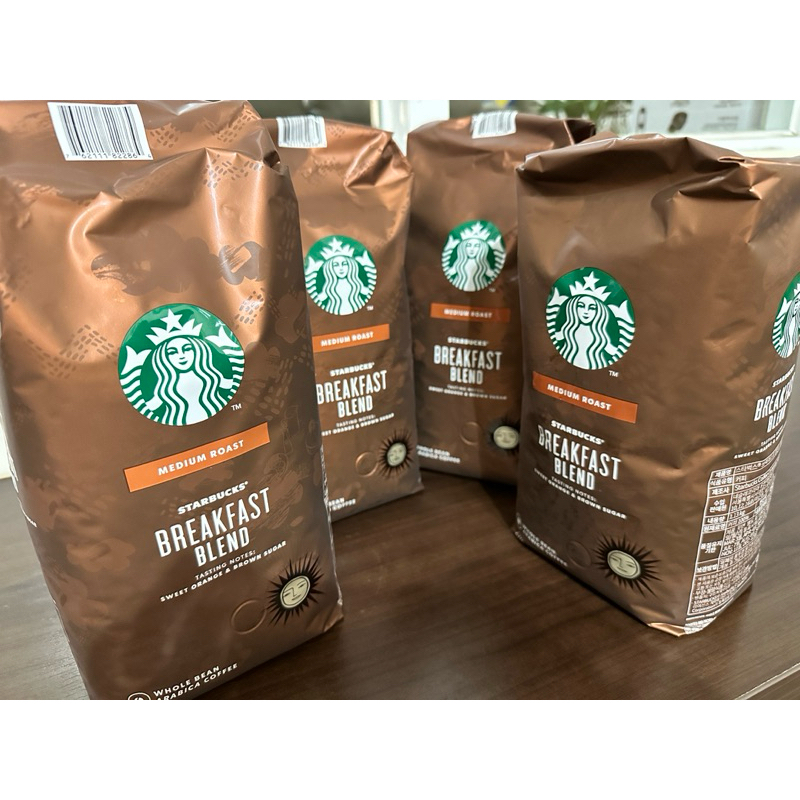 [A&amp;match]星巴克 Starbucks咖啡豆 早餐綜合咖啡豆1.13kg