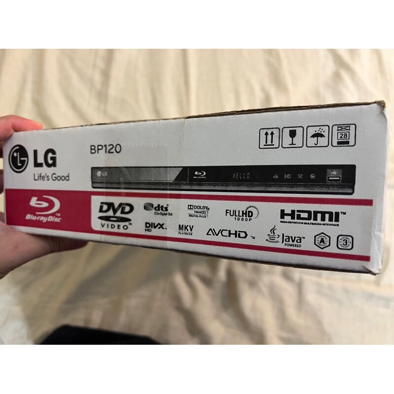 ［全新］LG 頂級 藍光 DVD 播放機 BP120