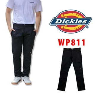 鐵灰CH上市 Dickies WP811 斜紋布 黑BK 工作長褲 Flex 低腰 合身 正品保證