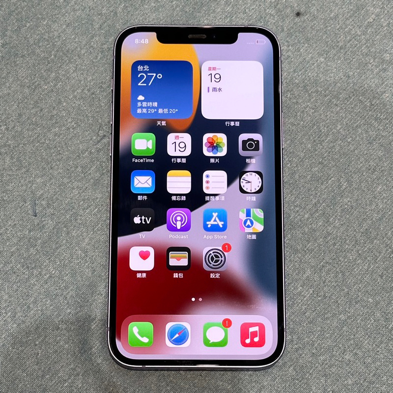 iPhone 12 128G 紫 功能正常 二手 IPhone12 i12 6.1吋 apple 蘋果 台中