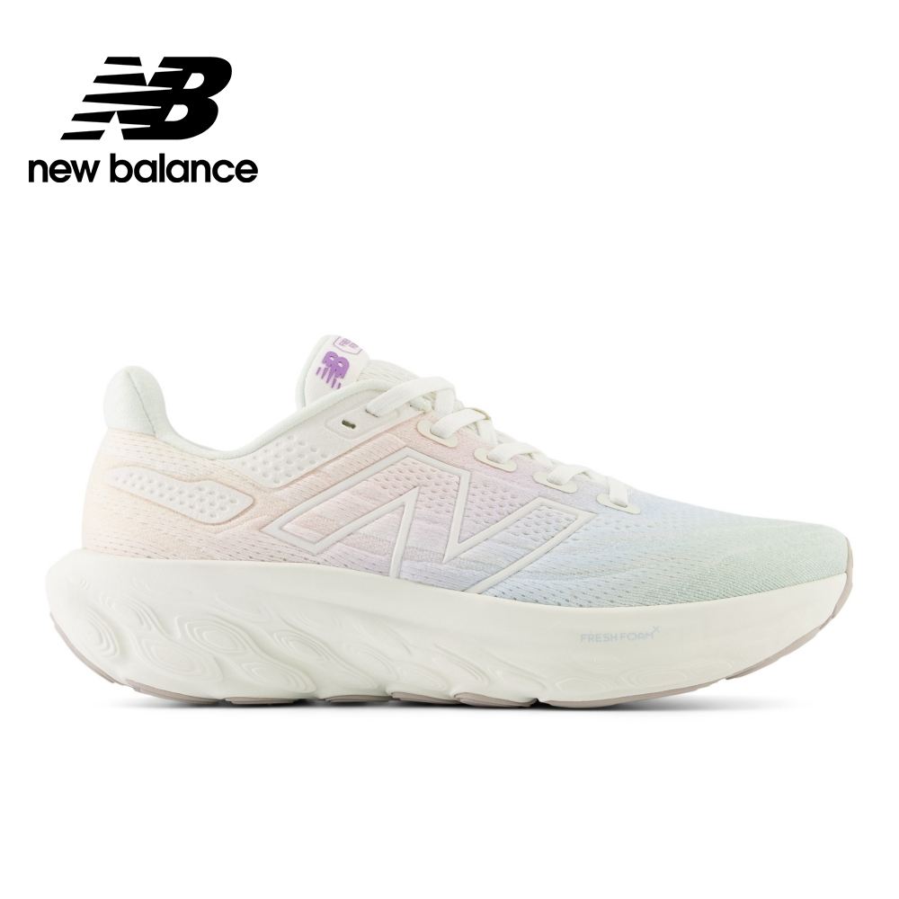 【New Balance】 NB 慢跑鞋_女性_奶油/淺粉紅/淺藍_W1080X13-D楦 1080