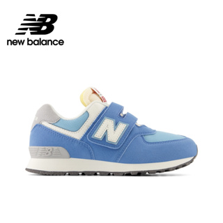 【New Balance】 NB 童鞋_中性_藍色_PV574RCA-W楦 574