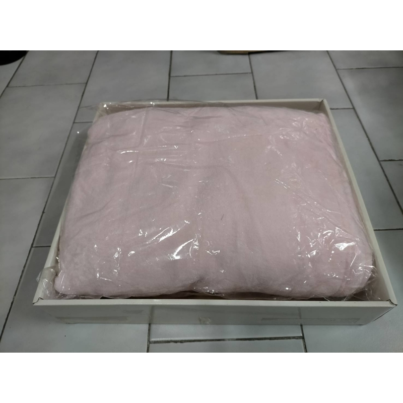皮爾帕門毛毯 皮爾帕門珊瑚絨毯 高級毛毯 全新未使用 淡粉紅色 質感高級觸感舒適 PIERRE BALMAIN PARI
