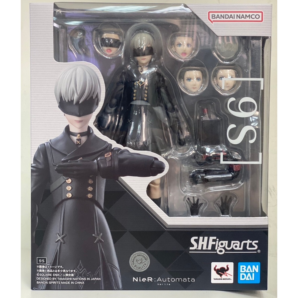 直播賠售 代理版 S.H.Figuarts SHF 尼爾 自動人形 9S Ver1.1a 2B 145mm
