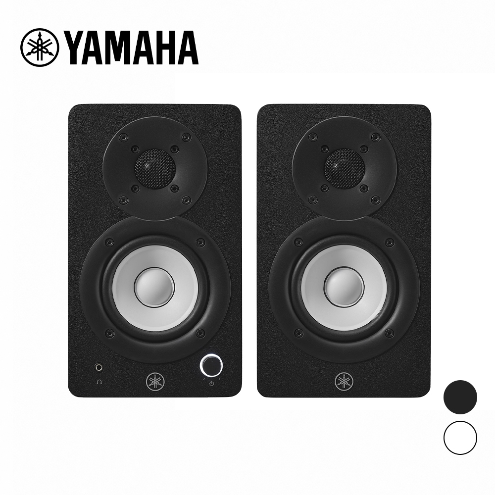 YAMAHA HS3 3.5吋 二音路主動式監聽喇叭 一對 黑/白色【敦煌樂器】