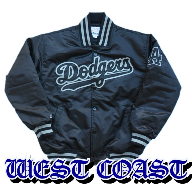 Majestic LA Dodgers Baseball Jacket🇺🇸🇺🇸西岸風格 道奇隊 棒球外套 厚磅鋪棉