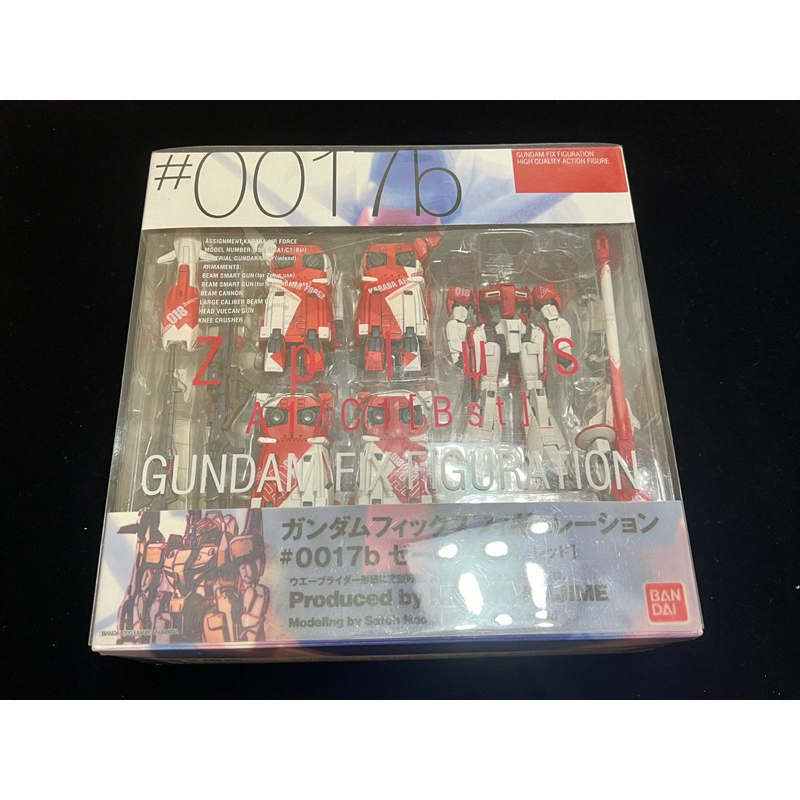 二手 GUNDAM FIX FIGURATION GFF 鋼彈 Z PLUS A1 C1 RED