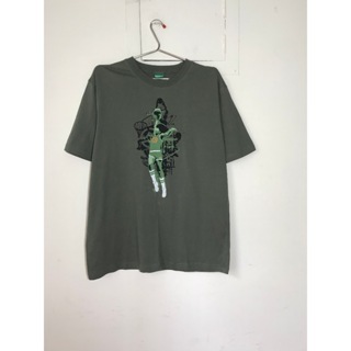 大尺碼男裝(胸寬約 公分 ) –Westmill墨綠色短袖 T恤 L號