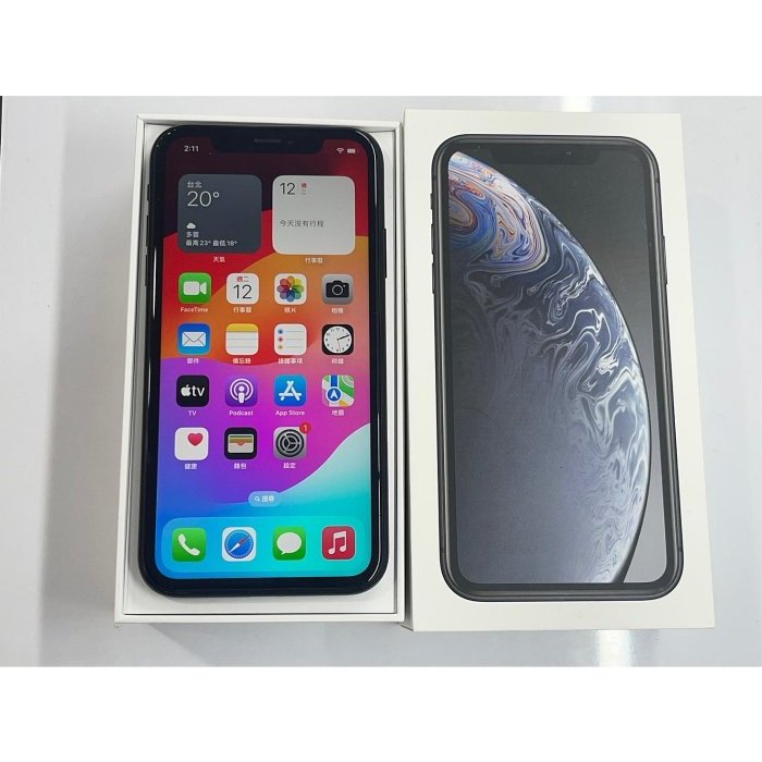 [3C百分百] Apple iPhone XR 64G 黑 外觀 8.8成新 電池健康度81% 5.8(22)