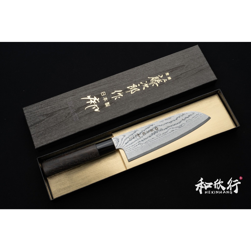 「和欣行」現貨、日本 藤次郎 黑疾風 63層 VG10 三德刀 165mm FD-1597 料理刀、菜刀