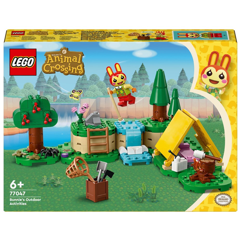 LEGO樂高 LT77047 動物森友會系列 - Bunnie"s Outdoor Activities