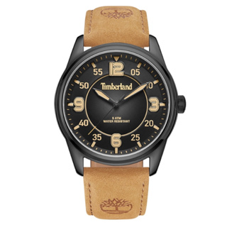 Timberland 天柏嵐 EASTPORT系列 頭數字腕錶 皮帶-黑色45mm(TDWGA0040903)