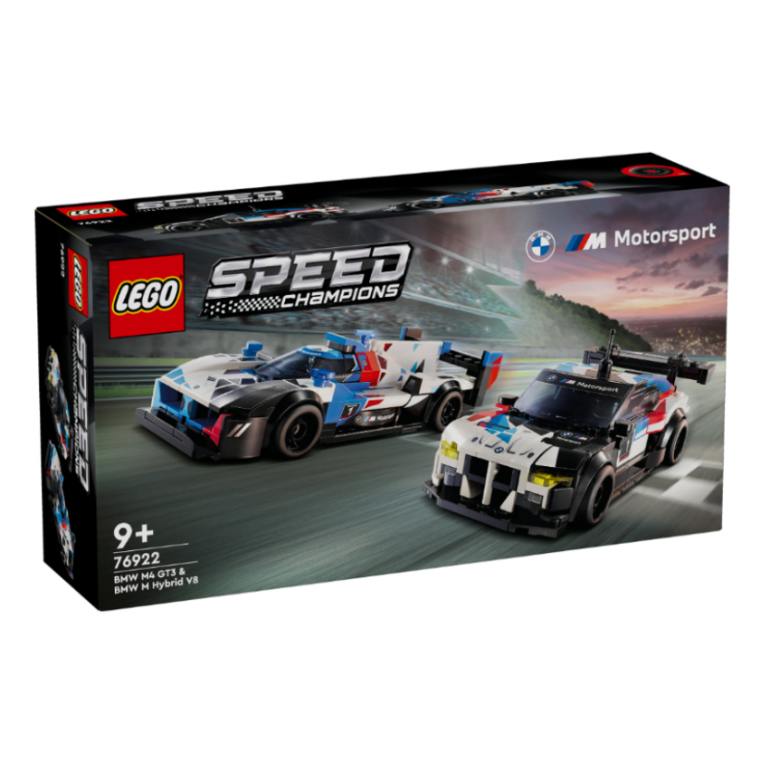 BRICK PAPA/LEGO 76922 BMW M4 GT3 &amp; BMW M Hybrid V8 Race Cars