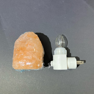 臺灣現貨插電型玫瑰鹽燈小夜燈快速出貨鹽燈小夜燈插座
