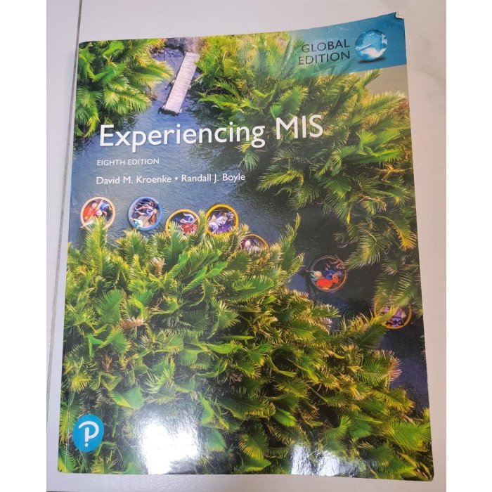 Experiencing MIS 第8版9781292266985資訊管理原文