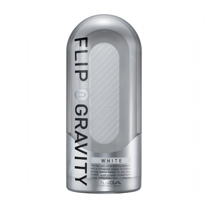 【日本TENGA】TENGA FLIP 0 GRAVITY_TFZ-004 [WHITE/細緻白]